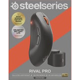 SteelSeries Rival Pro gaming muis Zwart, 100 - 42.000 DPI, 8K, UWB / 6 GHz