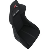 Trak Racer Rally Style Fixed Fiberglass Seat racestoel Zwart