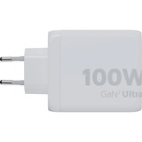 Xtorm 100W GaN² Ultra oplader Wit, 2x USB-C, 1x USB-A