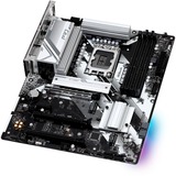 ASRock B760 PRO RS/D4 socket 1700 moederbord Wit/zwart, RAID, 2.5 Gb-LAN, Sound, ATX