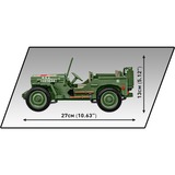 COBI Historical Collection - Willys MB Medical Constructiespeelgoed Schaal 1:12