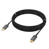 Club 3D Ultra High Speed AOC HDMI 2.1 gecertificeerde unidirectioneel kabel male-male Zwart, 10 meter, 4K 120Hz, 8K 60Hz, 48Gbps