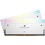 Corsair 32 GB DDR5-7000 Kit werkgeheugen Wit, CMP32GX5M2X7000C34W, Dominator Titanium RGB, XMP