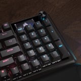 Corsair VANGUARD 96 RGB mechanisch gaming toetsenbord Zwart, US lay-out (QWERTY), Corsair MLX Plasma, 96%, RGB, Keycaps PBT double-shot, ABS single-shot, Hot-swap