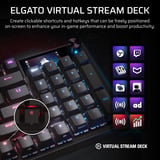 Corsair VANGUARD 96 RGB mechanisch gaming toetsenbord Zwart, US lay-out (QWERTY), Corsair MLX Plasma, 96%, RGB, Keycaps PBT double-shot, ABS single-shot, Hot-swap