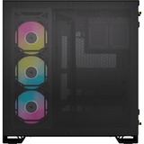Corsair iCUE LINK 6500X RGB midi tower behuizing Zwart | 4x USB-A | 1x USB-C | RGB | Window