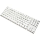 Ducky One 3 RGB TKL White, gaming toetsenbord Wit/zilver, BE Lay-out, Cherry MX RGB Brown, RGB leds, TKL, ABS