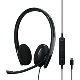 EPOS C10 headset Zwart, USB-C