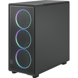 Fractal Design Epoch XL TG RGB midi tower behuizing Zwart | 2x USB-A | 1x USB-C | RGB | Tempered Glass