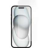 Just in Case iPhone 15 - Tempered Glass - Clear screenprotector Transparant