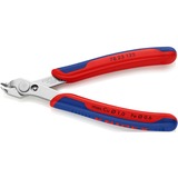 KNIPEX Electronic Super Knips 78 23 125 elektronica-tang Rood/blauw