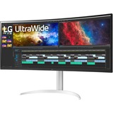 LG Electronics UltraWide 38WP85C-W 38" Curved UltraWide Monitor Wit, 2x HDMI, DisplayPort, 2x USB-A 3.2 (5 Gbit/s), USB-C