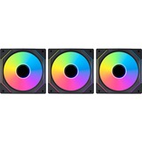Lian Li Uni fan SL-Infinity 120 triple pack case fan Zwart, 4-pins PWM fan-connector, incl. controller