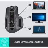 Logitech MX Master 3 Advanced Wireless Mouse Grafiet, 200 - 4000 dpi, Bluetooth