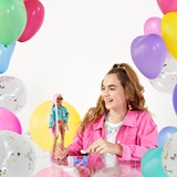 Mattel Barbie Extra #10 - Floral-Print Jacket with DJ Mouse Pet Pop 