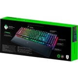 Razer BlackWidow V4, gaming toetsenbord Zwart, US lay-out, Razer Green, RGB leds, Doubleshot ABS