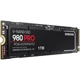 SAMSUNG 980 PRO, 1 TB SSD MZ-V8P1T0BW, PCIe Gen 4.0 x4, NVMe 1.3