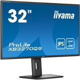 iiyama Prolite XB3270QS-B5 32" monitor Zwart, DVI, HDMI, DisplayPort, Audio