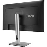 ASUS ProArt PA278QGV 27" monitor Zwart/zilver, 120 Hz, HDMI, DisplayPort, Audio, USB
