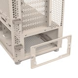 ASUS ProArt PA401 Wood Edition - Tempered Glass Panel midi tower behuizing Beige/houtkleur | 2x USB-A | 1x USB-C | Tempered Glass