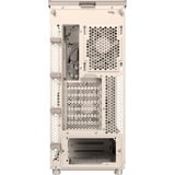 ASUS ProArt PA401 Wood Edition - Tempered Glass Panel midi tower behuizing Beige/houtkleur | 2x USB-A | 1x USB-C | Tempered Glass