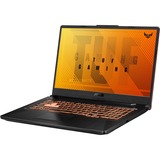 ASUS TUF Gaming F17 FX706LI-H7134T, 17.3" laptop Zwart, AZERTY, 512 GB, GTX 1650 Ti, Win 10