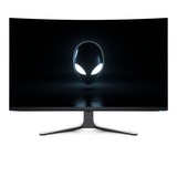 Alienware AW3225QF 32" 4K UHD curved gaming monitor Wit/zwart, 2x HDMI, DisplayPort, 3x USB-A, USB-B, USB-C, 240 Hz