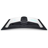 Alienware AW3225QF 32" 4K Ultra HD curved gaming monitor Wit/zwart, 1x DisplayPort, 2x HDMI, 1x USB-C, 3x USB-A, 240 Hz