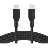 Belkin BoostCharge USB-C kabel Zwart, 3 meter, 100 W