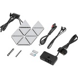 Corsair iCUE LC100 Case Accent Lighting Panels - Startset ledverlichting Minidriehoek, 9 tegels