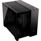 Corsair iCUE LINK 2500X RGB mini tower behuizing Zwart | 2x USB-A | 1x USB-C | RGB | Window