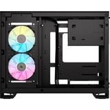 Corsair iCUE LINK 2500X RGB mini tower behuizing Zwart | 2x USB-A | 1x USB-C | RGB | Window