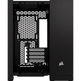 Corsair iCUE LINK 2500X RGB mini tower behuizing Zwart | 2x USB-A | 1x USB-C | RGB | Window