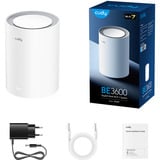 Cudy BE3600 mesh router Wit, 1 stuk