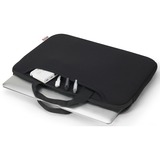 DICOTA BASE XX Sleeve Plus laptoptas Zwart, tot 33,8 cm (13,3")