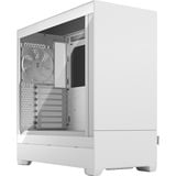 Fractal Design Pop Silent White TG Clear Tint midi tower behuizing Wit | 2x USB-A | Tempered Glass