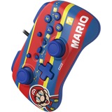 HORI Horipad Mini - Mario gamepad Blauw/rood, Nintendo Switch