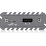 ICY BOX IB-1817M-C31 externe behuizing Grijs, USB 3.1 Type-C