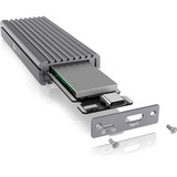 ICY BOX IB-1817M-C31 externe behuizing Grijs, USB 3.1 Type-C