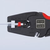 KNIPEX MultiStrip 10 Automatische afstriptang 1242195  Zwart/rood