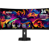 MSI MAG 341CQP QD-OLED X28 34.18" Curved UltraWide gaming monitor Zwart, 2x HDMI, DisplayPort, USB-C, 280 Hz