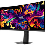 MSI MAG 341CQP QD-OLED X28 34.18" Curved UltraWide gaming monitor Zwart, 2x HDMI, DisplayPort, USB-C, 280 Hz