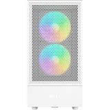 NZXT H5 Flow RGB All White midi tower behuizing Wit (mat) | 1x USB-A | 1x USB-C | RGB | Window