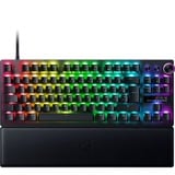 Razer Huntsman V3 Pro TKL, gaming toetsenbord Zwart, FR lay-out, Razer Analog Optical Gen 2, TKL, RGB leds, Doubleshot PBT