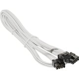 Seasonic 12VHPWR PCIe adapterkabel Wit, 75 centimeter