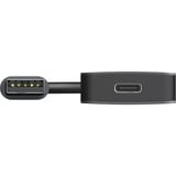 Sitecom USB-A naar 2x USB-A + 2x USB-C usb-hub Grijs