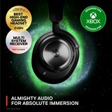 SteelSeries Arctis Nova Pro Wireless X over-ear gaming headset Zwart, Pc, PlayStation 4, PlayStation 5, Xbox One, Xbox Series X|S, Nintendo Switch