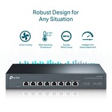TP-Link TL-SX1008 switch Zwart