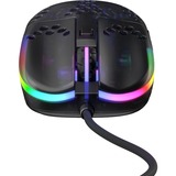 Xtrfy MZ1 - Zy's Rail gaming muis Zwart, RGB leds