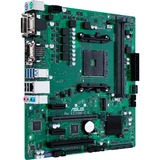 ASUS PRO A520M-C II/CSM socket AM4 moederbord Groen/zwart, RAID, Gb-LAN, Sound, µATX